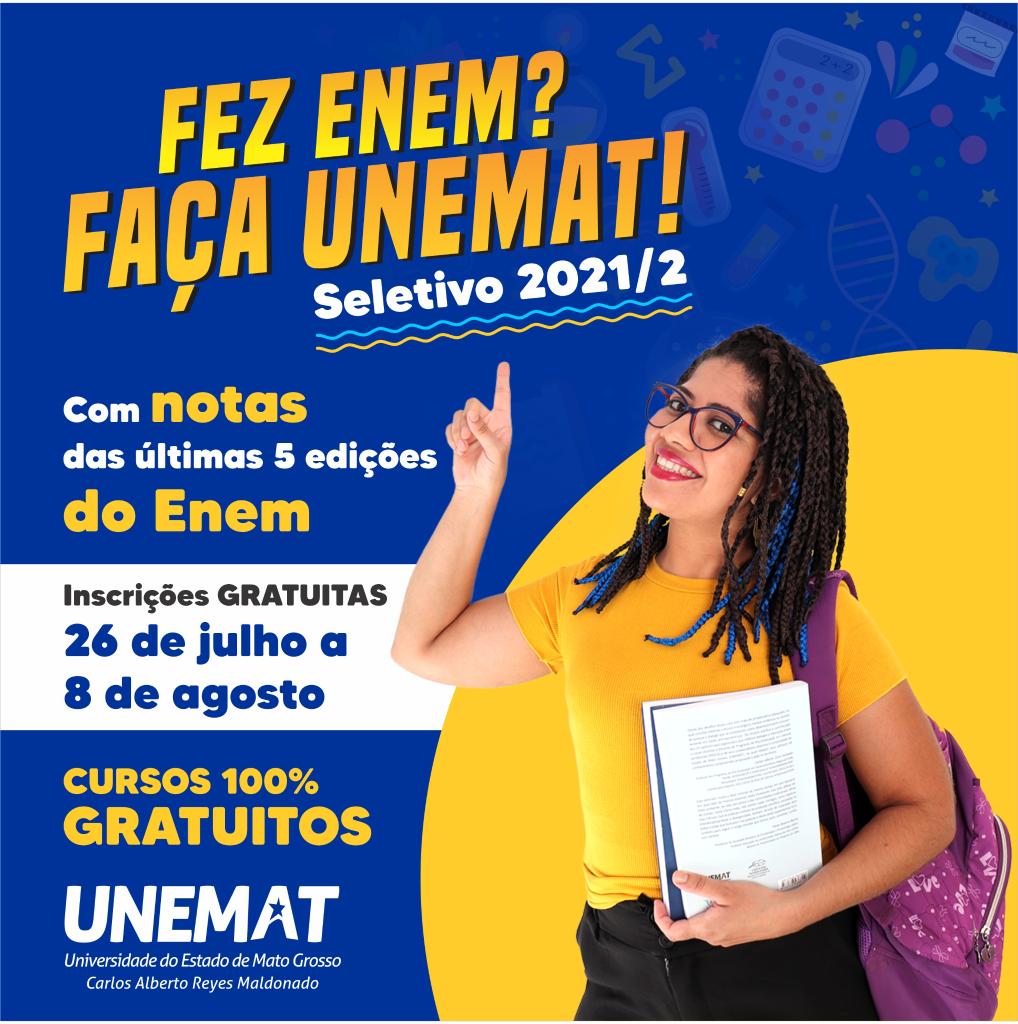 Unemat – 2.570 vagas