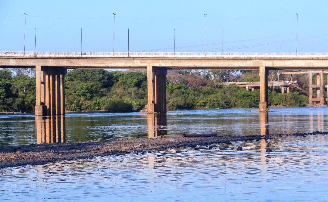 Rio Cuiabá atinge menor nível de água desde a década de 70