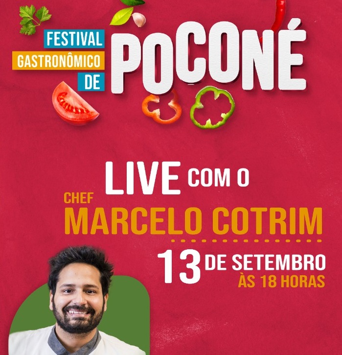 HOJE AS 18 HORAS LIVE: Sobre o 1º Festival Gastronômico de Poconé