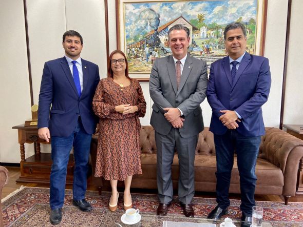 Em Brasília, Emanuel debate com ministro Carlos Fávaro estratégias para fortalecer agricultura familiar