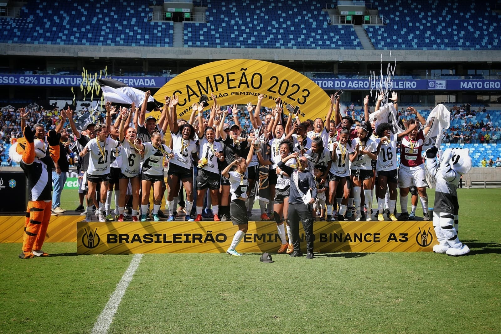 Mixto Feminino ganha título invicto e inédito