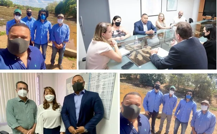 REALIDADE: Vereador Fábio Oliveira parabeniza Poconé pela assinatura do contrato com a empresa que vai construir a Praça do Tanque da Rua