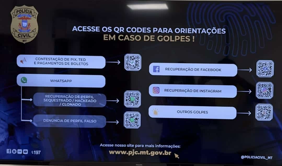 CRIMES VIRTUAIS: Polícia Civil cria canal com orientações a vítimas em caso de golpes