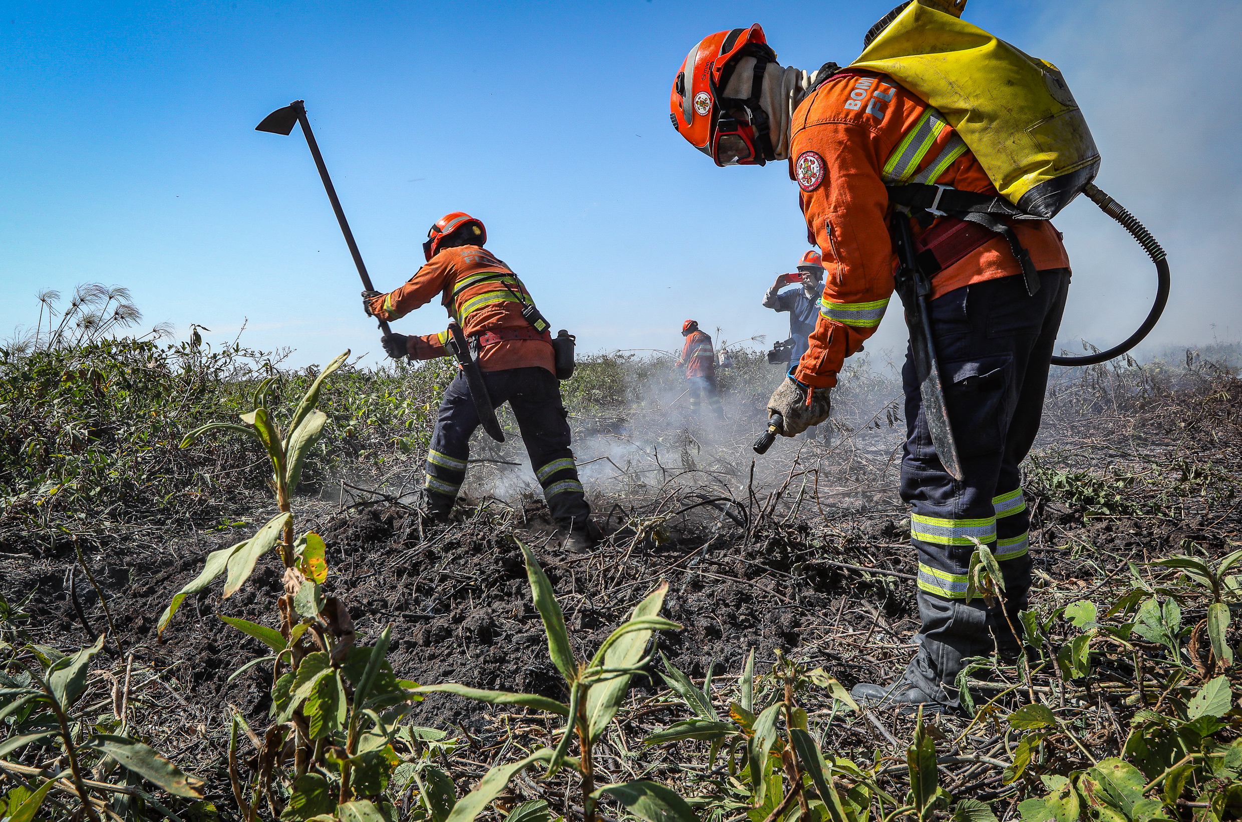 Em Poconé e mais 21 cidades estão abertas inscrições para processo seletivo para contratação de brigadistas pelo Corpo de Bombeiros