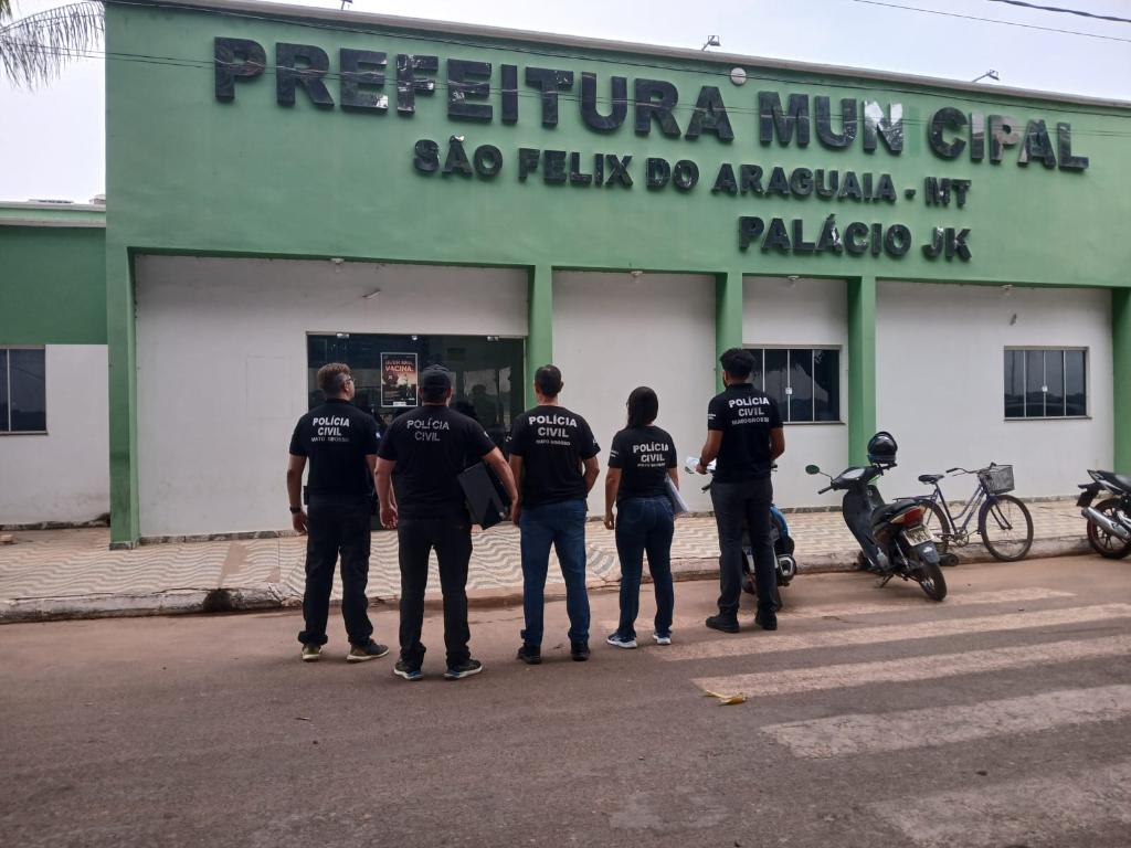 SÃO FÉLIX DO ARAGUAIA: Polícia desarticula esquema de desvio de verbas na Prefeitura